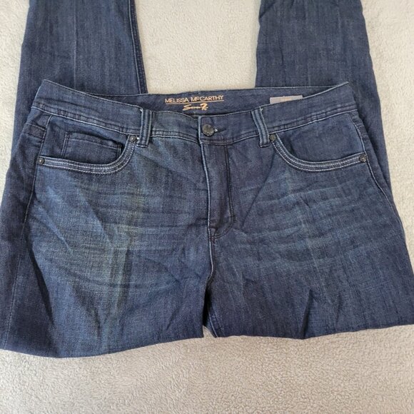 Seven 7 Melissa McCarthy Womens Jeans 18 Skinny Slimming Silhouette SKI23E - Picture 3 of 10